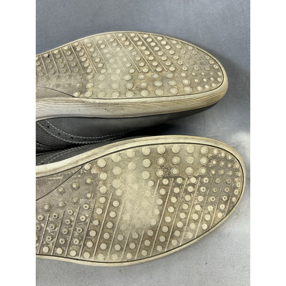 Madden Ranney Wingtip Casual Shoes Mens Size 12 Steve Madden Lace Up Blue/ Gray - Picture 15 of 16